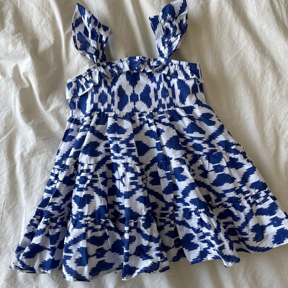 Janie and Jack - 2T ikat sundress